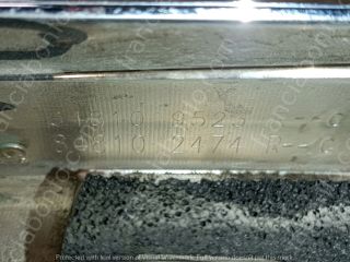 bontott RENAULT GRAND SCÉNIC Csomagtérajtó Díszléc