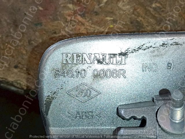 bontott RENAULT GRAND SCÉNIC Csomagtérajtó Díszléc