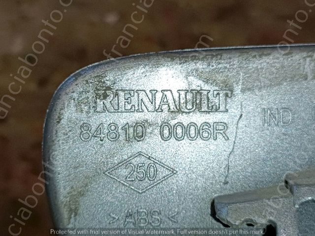 bontott RENAULT GRAND SCÉNIC Csomagtérajtó Díszléc