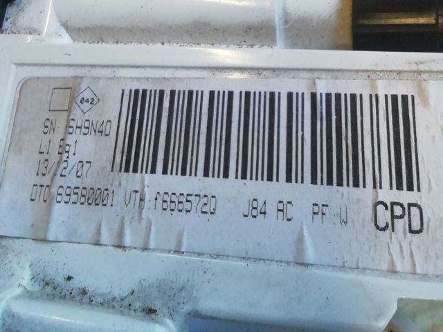 bontott RENAULT GRAND SCÉNIC Fűtéskapcsoló (manuális klímás)