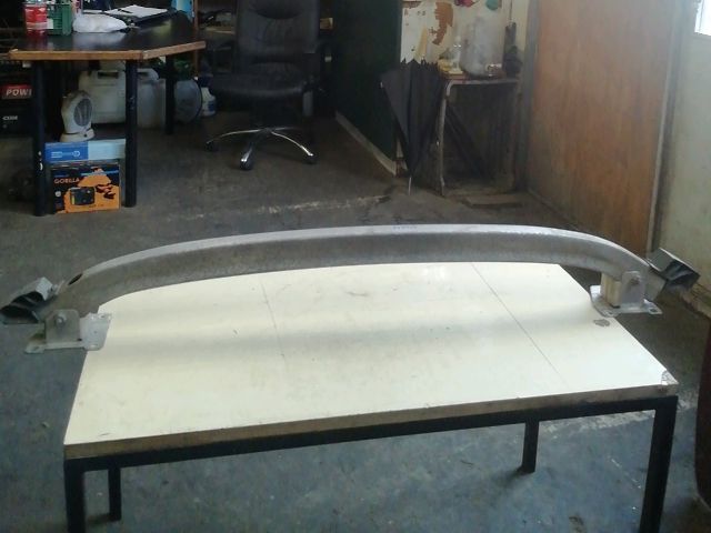 bontott RENAULT GRAND SCÉNIC Hátsó Lökhárító Merevítő (Fém)