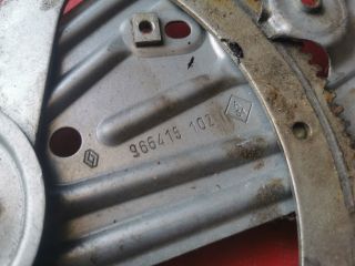 bontott RENAULT GRAND SCÉNIC Jobb hátsó Ablakemelő Szerkezet (Elektromos)