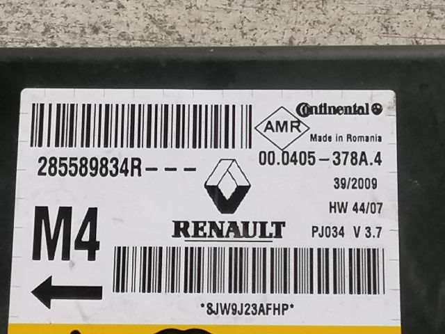 bontott RENAULT GRAND SCÉNIC Légzsák Elektronika