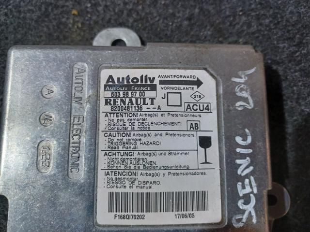 bontott RENAULT GRAND SCÉNIC Légzsák Elektronika