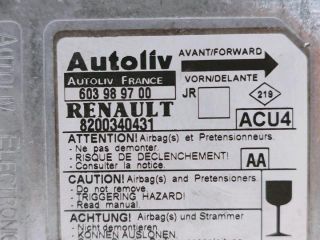 bontott RENAULT GRAND SCÉNIC Légzsák Elektronika