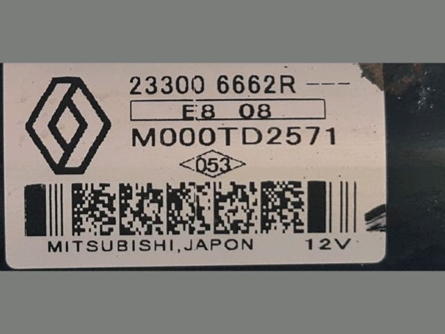 bontott RENAULT KADJAR Önindító