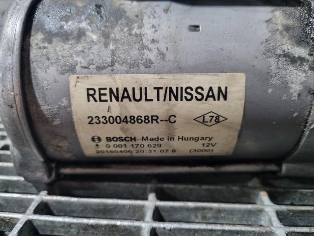 bontott RENAULT KADJAR Önindító