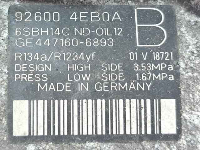 bontott RENAULT KADJAR Klímakompresszor