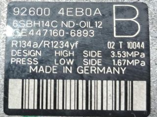 bontott RENAULT KADJAR Klímakompresszor