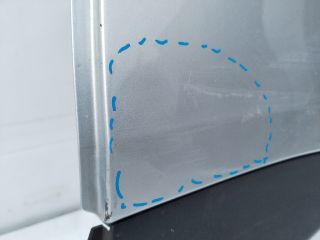 bontott RENAULT KADJAR Bal hátsó Ajtó (Üres lemez)