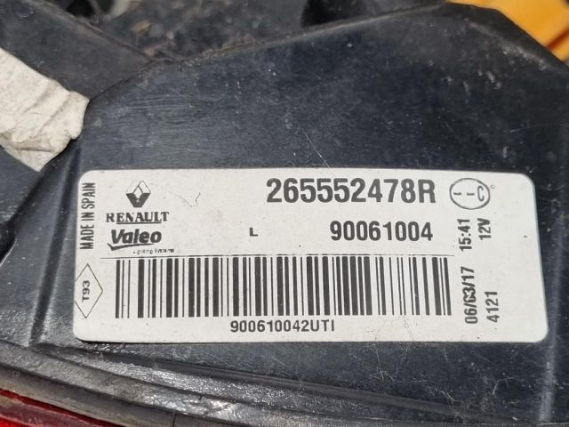 bontott RENAULT KADJAR Bal Hátsó Lámpa