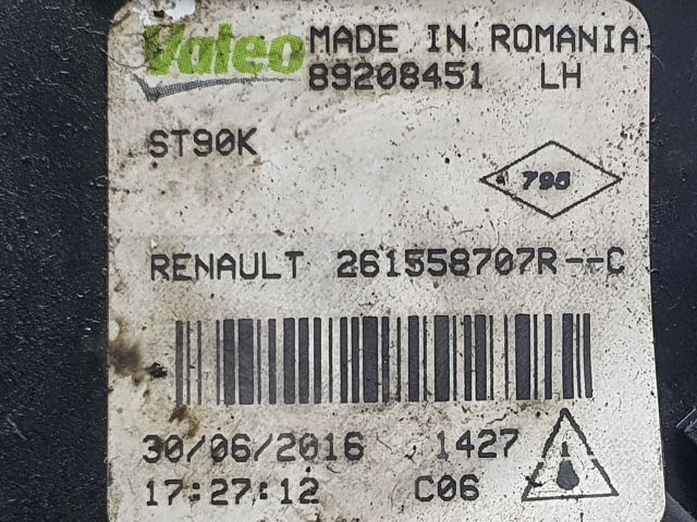 bontott RENAULT KADJAR Bal Ködfényszóró