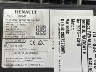 bontott RENAULT KADJAR Navigáció Elektronika