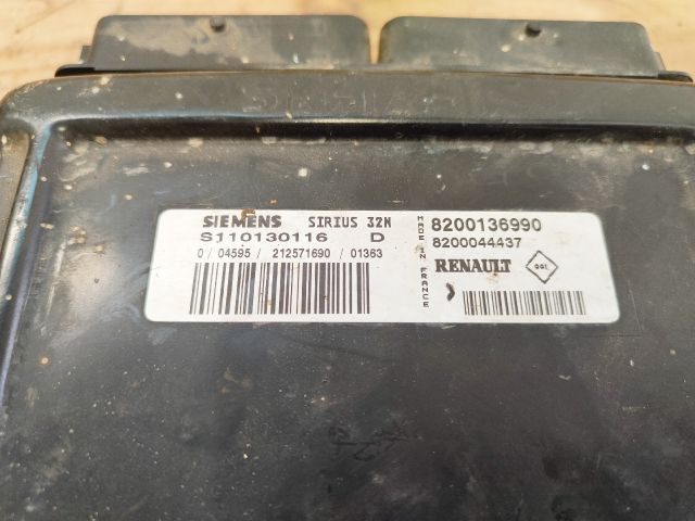 bontott RENAULT KANGOO Motorvezérlő