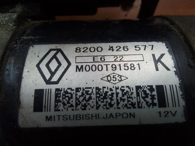 bontott RENAULT KANGOO Önindító