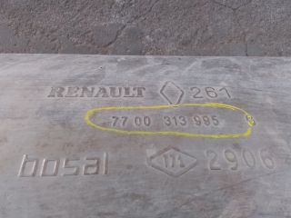 bontott RENAULT KANGOO Komplett Kipufogó Rendszer