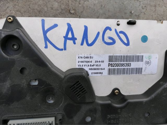 bontott RENAULT KANGOO Kilométeróra