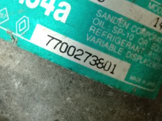 bontott RENAULT KANGOO Klímakompresszor