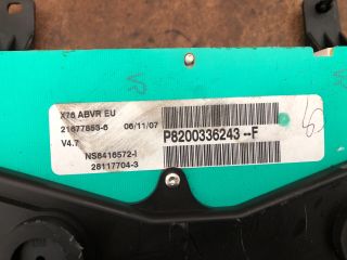 bontott RENAULT KANGOO Kilométeróra