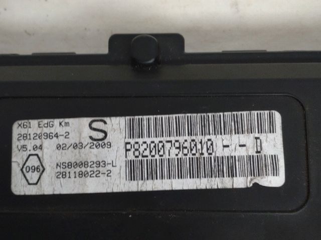 bontott RENAULT KANGOO Kilométeróra