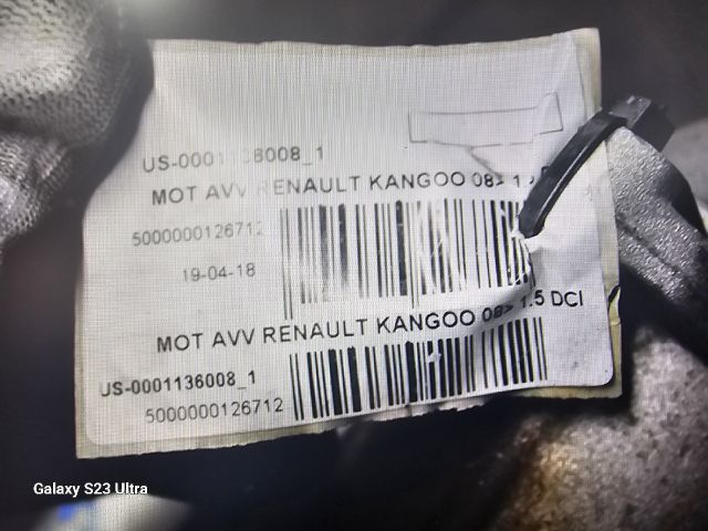 bontott RENAULT KANGOO Önindító