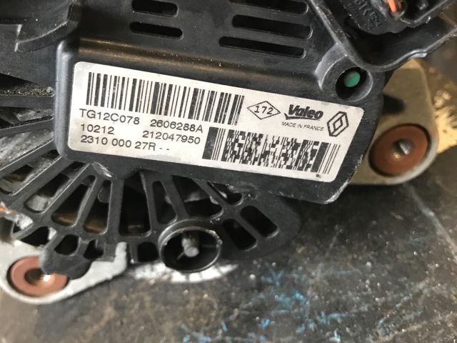 bontott RENAULT KANGOO Generátor