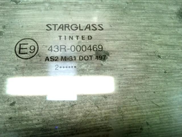 bontott RENAULT KANGOO Bal első Ablak