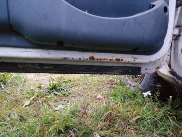 bontott RENAULT KANGOO Bal első Ajtó (Részeivel)