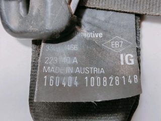 bontott RENAULT KANGOO Bal első Biztonsági Öv