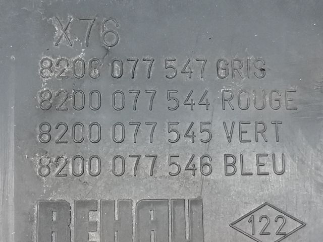 bontott RENAULT KANGOO Bal hátsó Ajtó Díszléc