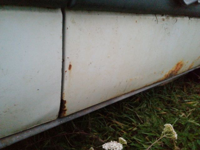 bontott RENAULT KANGOO Bal hátsó Ajtó (Üres lemez)