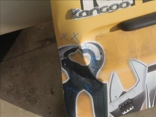 bontott RENAULT KANGOO Csomagtérajtó (Üres lemez)