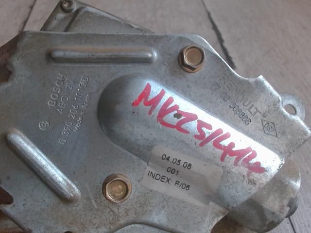 bontott RENAULT KANGOO Hátsó Ablaktörlő Motor