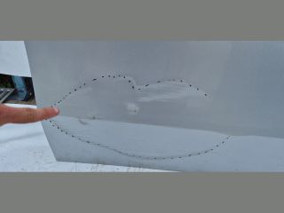 bontott RENAULT KANGOO Jobb első Ajtó (Üres lemez)