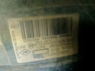 bontott RENAULT KANGOO Jobb Fényszóró