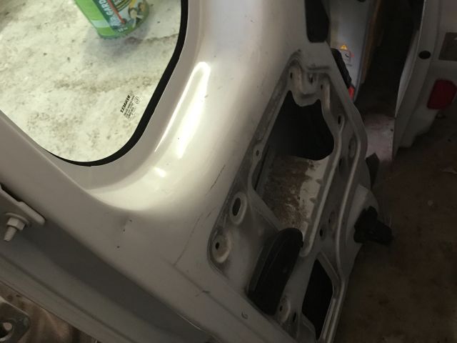 bontott RENAULT KANGOO Jobb hátsó Ajtó (Részeivel)