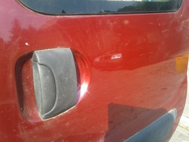 bontott RENAULT KANGOO Jobb hátsó Ajtó (Üres lemez)