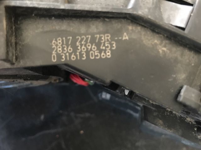 bontott RENAULT KANGOO Komplett Kormánykapcsoló (Bajuszkapcsoló)