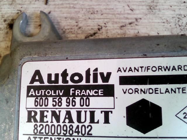 bontott RENAULT KANGOO Légzsák Elektronika