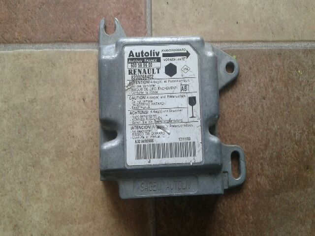 bontott RENAULT KANGOO Légzsák Elektronika