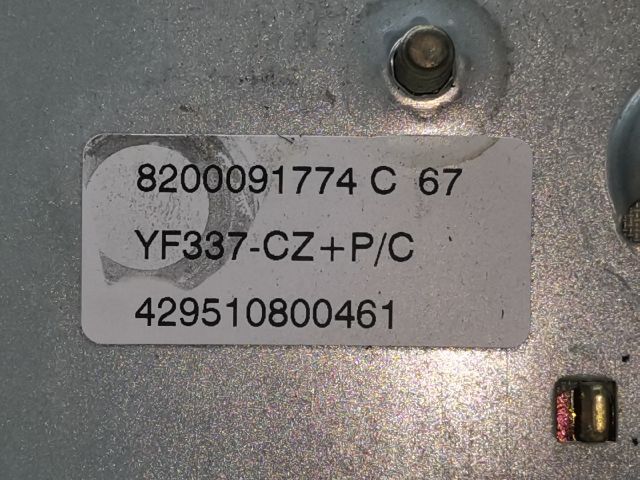 bontott RENAULT KANGOO Utasoldali Légzsák