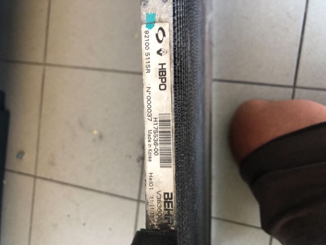 bontott RENAULT KOLEOS Klímahűtő Radiátor