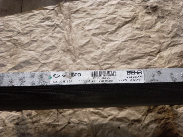 bontott RENAULT KOLEOS Klímahűtő Radiátor