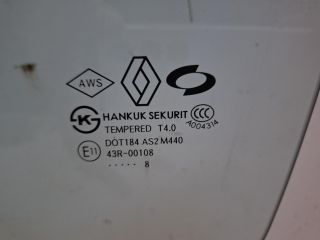 bontott RENAULT KOLEOS Bal első Ablak