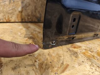 bontott RENAULT KOLEOS Bal hátsó Ajtó (Üres lemez)