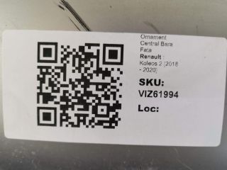 bontott RENAULT KOLEOS Első Lökhárító Díszléc