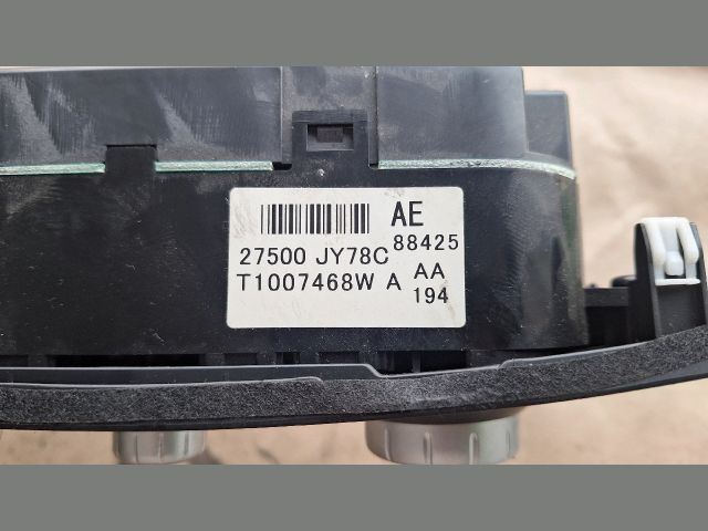 bontott RENAULT KOLEOS Fűtéskapcsoló (digit klímás)