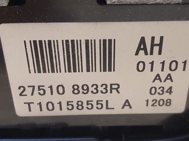 bontott RENAULT KOLEOS Fűtéskapcsoló (digit klímás)