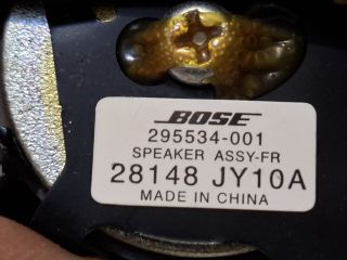 bontott RENAULT KOLEOS Magassugárzó Hangszóró