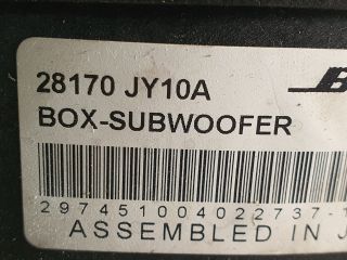 bontott RENAULT KOLEOS Mélynyomó Hangszóró